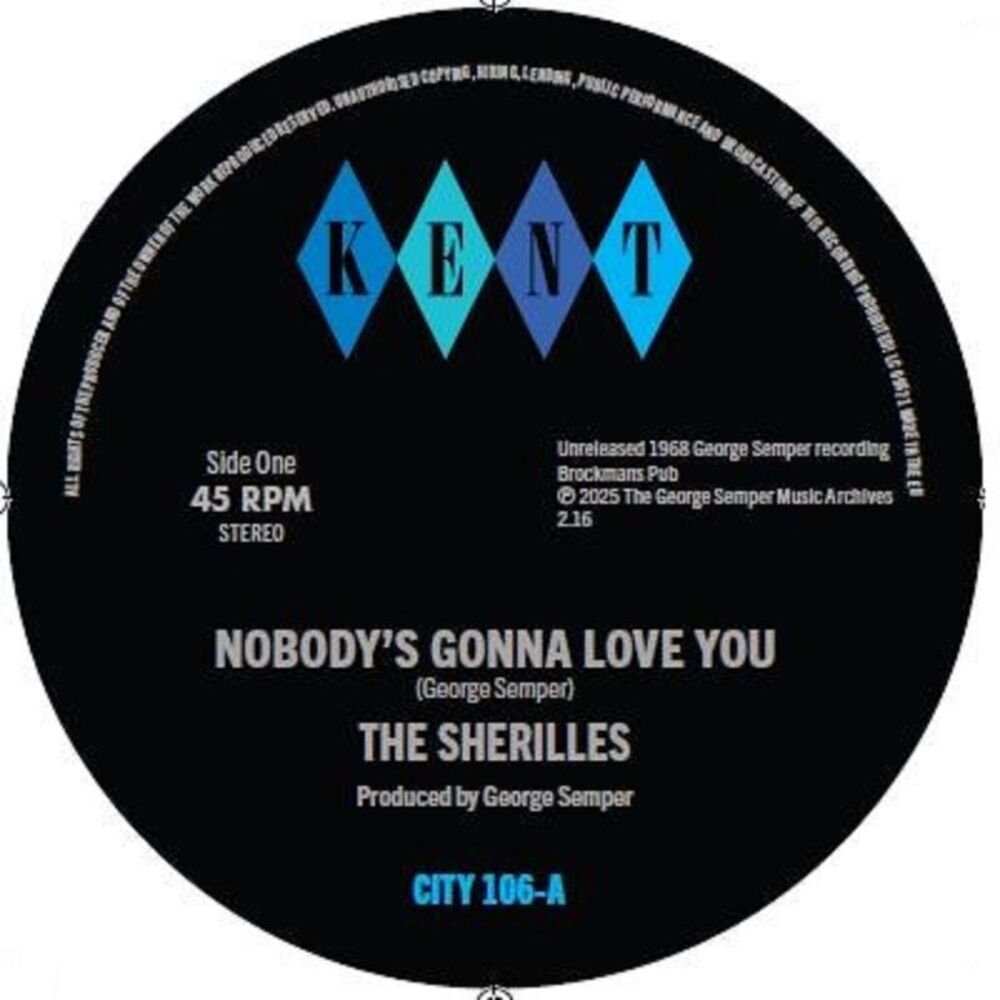 Sherilles - Nobody's Gonna Love You / Make It On My Own 7-INCH SINGLE